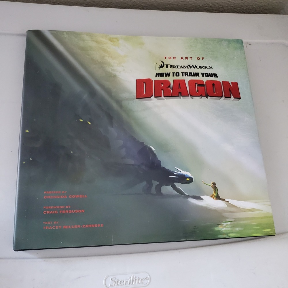 The Art of How to Train Your Dragon Hardcover First Edition 2010 DreamWorks Book